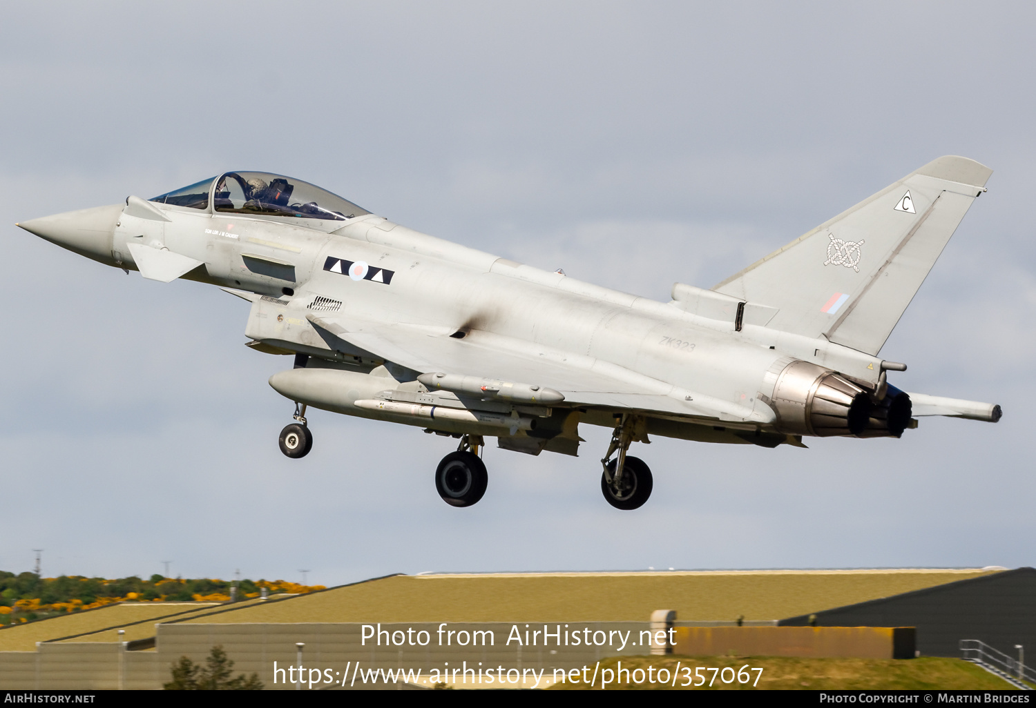 Aircraft Photo of ZK323 | Eurofighter EF-2000 Typhoon FGR4 | UK - Air Force | AirHistory.net #357067