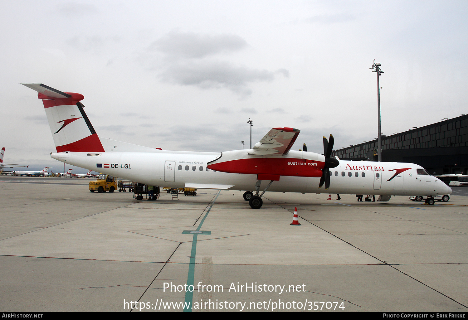 Aircraft Photo of OE-LGL | Bombardier DHC-8-402 Dash 8 | Austrian Airlines | AirHistory.net #357074