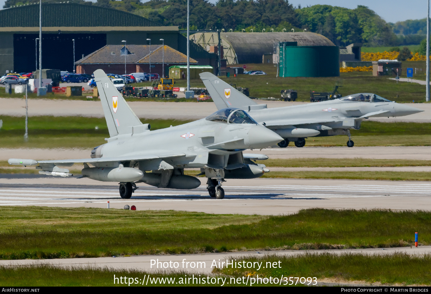 Aircraft Photo of ZK316 | Eurofighter EF-2000 Typhoon FGR4 | UK - Air Force | AirHistory.net #357093