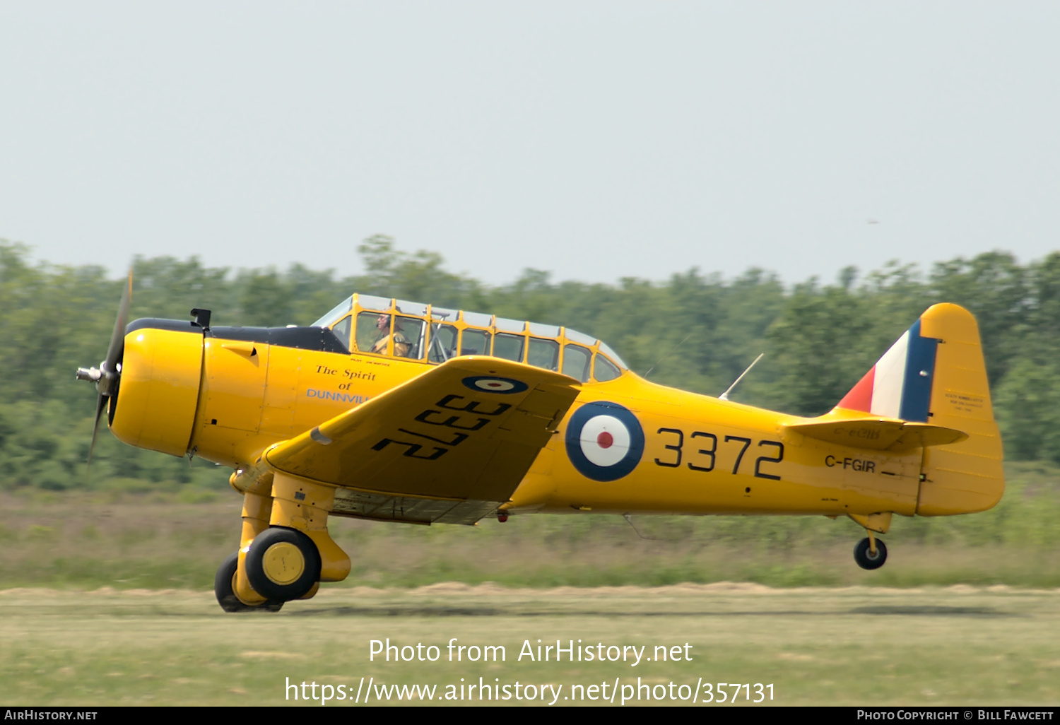 Aircraft Photo of C-FGIR | North American NA-64 Yale | Canada - Air Force | AirHistory.net #357131