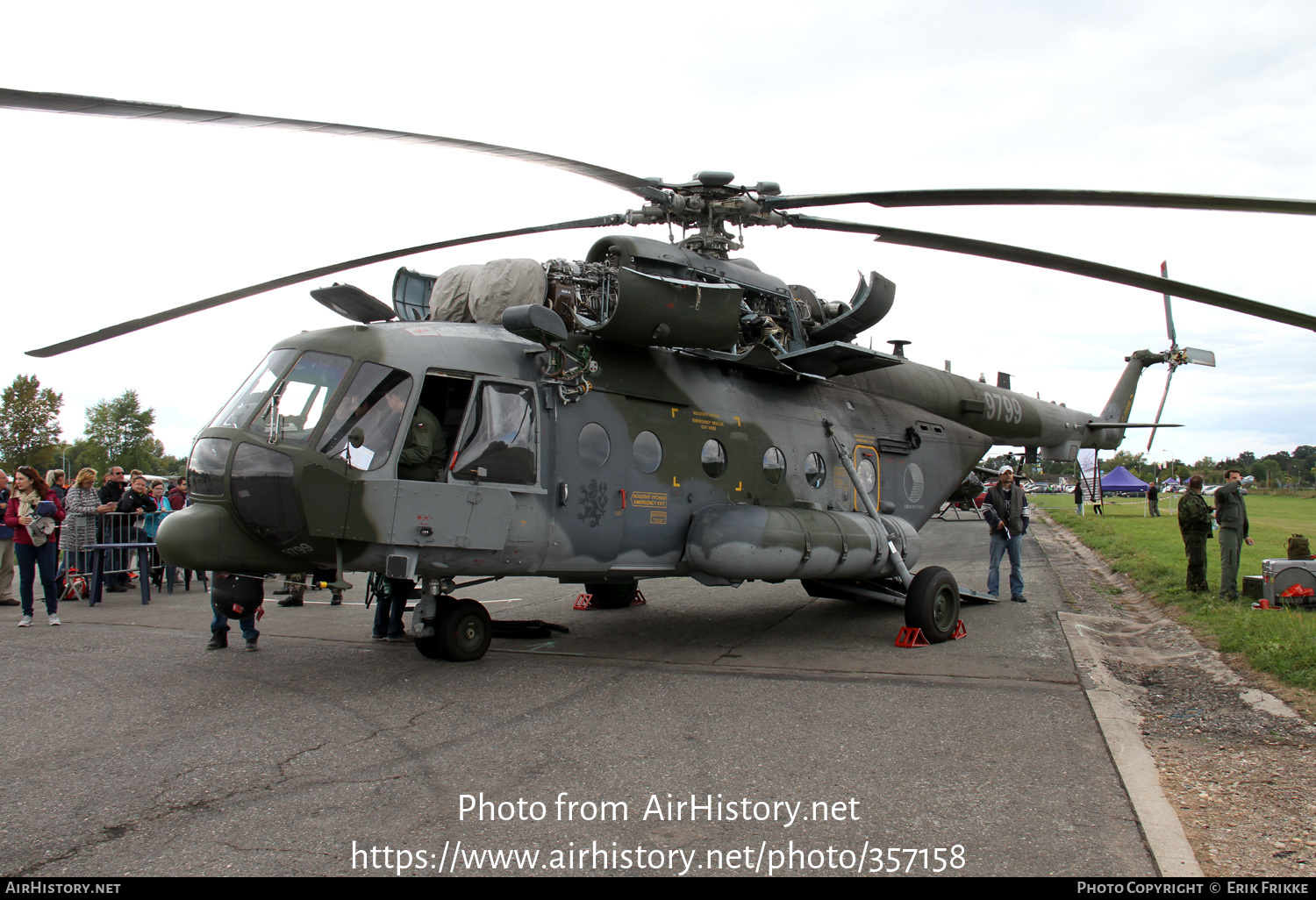 Aircraft Photo of 9799 | Mil Mi-171Sh | Czechia - Air Force | AirHistory.net #357158