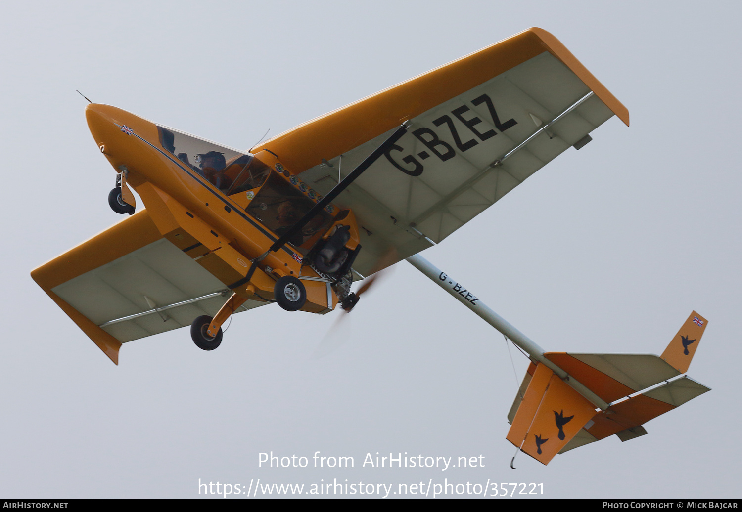 Aircraft Photo of G-BZEZ | CFM Streak Shadow SA | AirHistory.net #357221