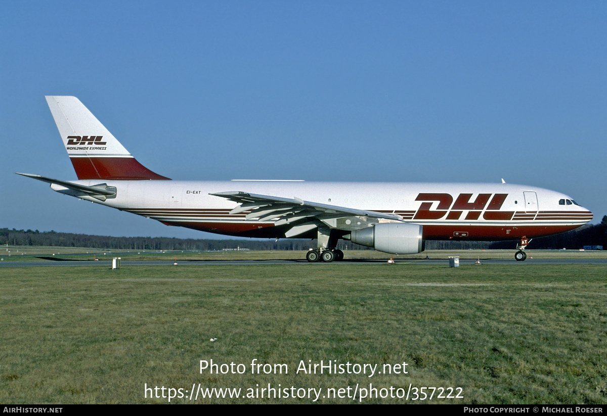 Aircraft Photo of EI-EAT | Airbus A300B4-203(F) | DHL Worldwide Express | AirHistory.net #357222