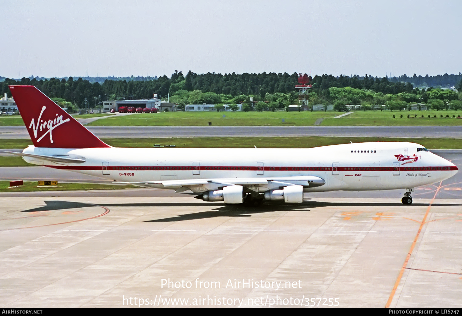 Aircraft Photo of G-VRGN | Boeing 747-212B | Virgin Atlantic Airways | AirHistory.net #357255