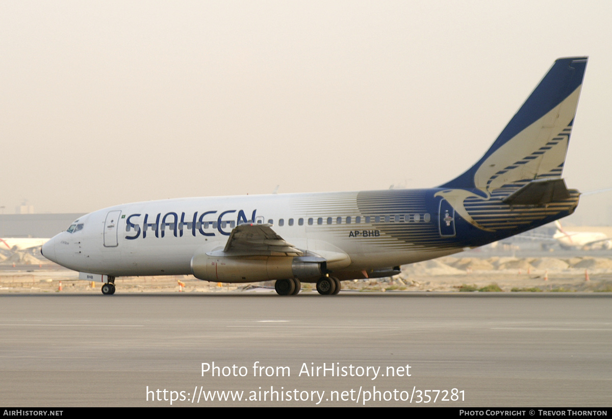 Aircraft Photo of AP-BHB | Boeing 737-277/Adv | Shaheen Air International | AirHistory.net #357281