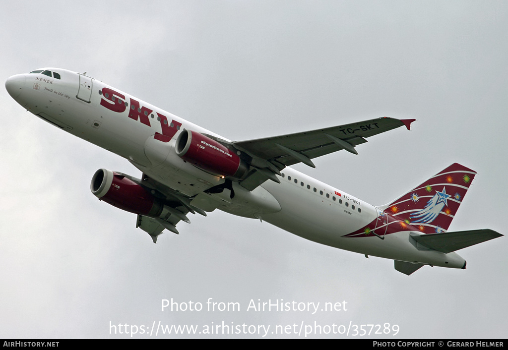 Aircraft Photo of TC-SKT | Airbus A320-232 | Sky Airlines | AirHistory.net #357289