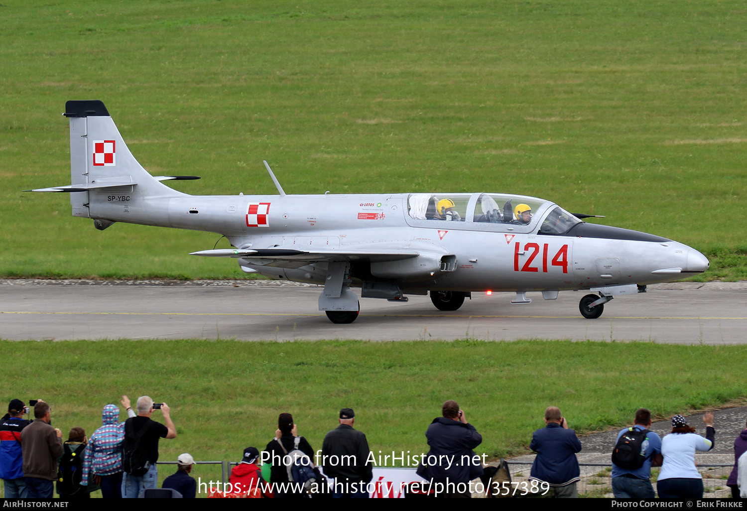 Aircraft Photo of SP-YBC / 1214 | PZL-Mielec TS-11 Iskra bis D | Fundacja Biało-Czerwone Skrzydła | Poland - Air Force | AirHistory.net #357389