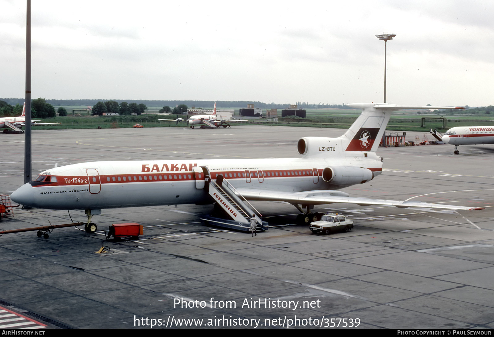 Aircraft Photo of LZ-BTU | Tupolev Tu-154B-2 | Balkan - Bulgarian Airlines | AirHistory.net #357539