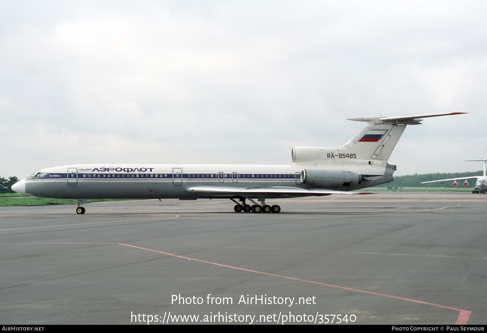 Aircraft Photo of RA-85485 | Tupolev Tu-154B-2 | Aeroflot | AirHistory.net #357540