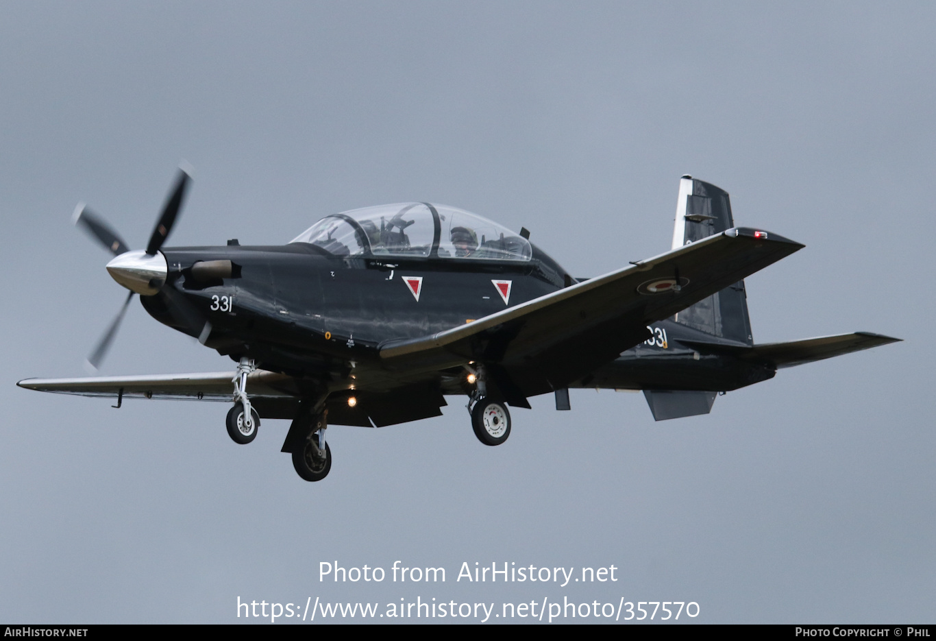 Aircraft Photo of ZM331 | Textron T-6C Texan T1 | UK - Air Force | AirHistory.net #357570