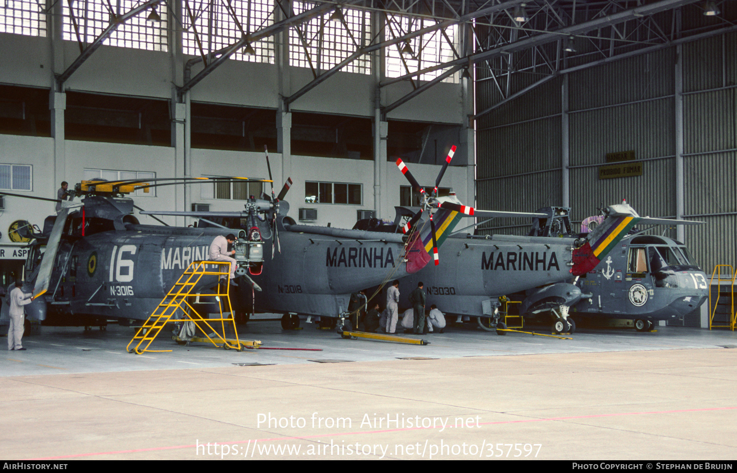 Aircraft Photo of N-3013 | Sikorsky SH-3A Sea King (AS-61D-3) | Brazil - Navy | AirHistory.net #357597