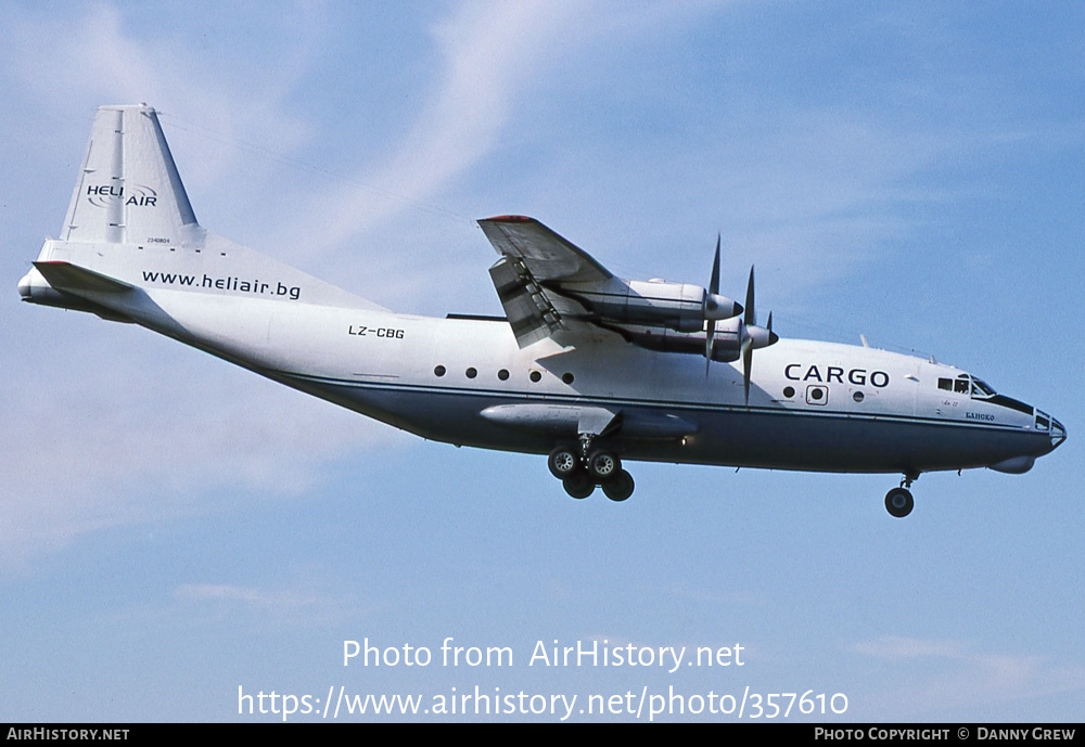 Aircraft Photo of LZ-CBG | Antonov An-12BP | Heli Air Cargo | AirHistory.net #357610