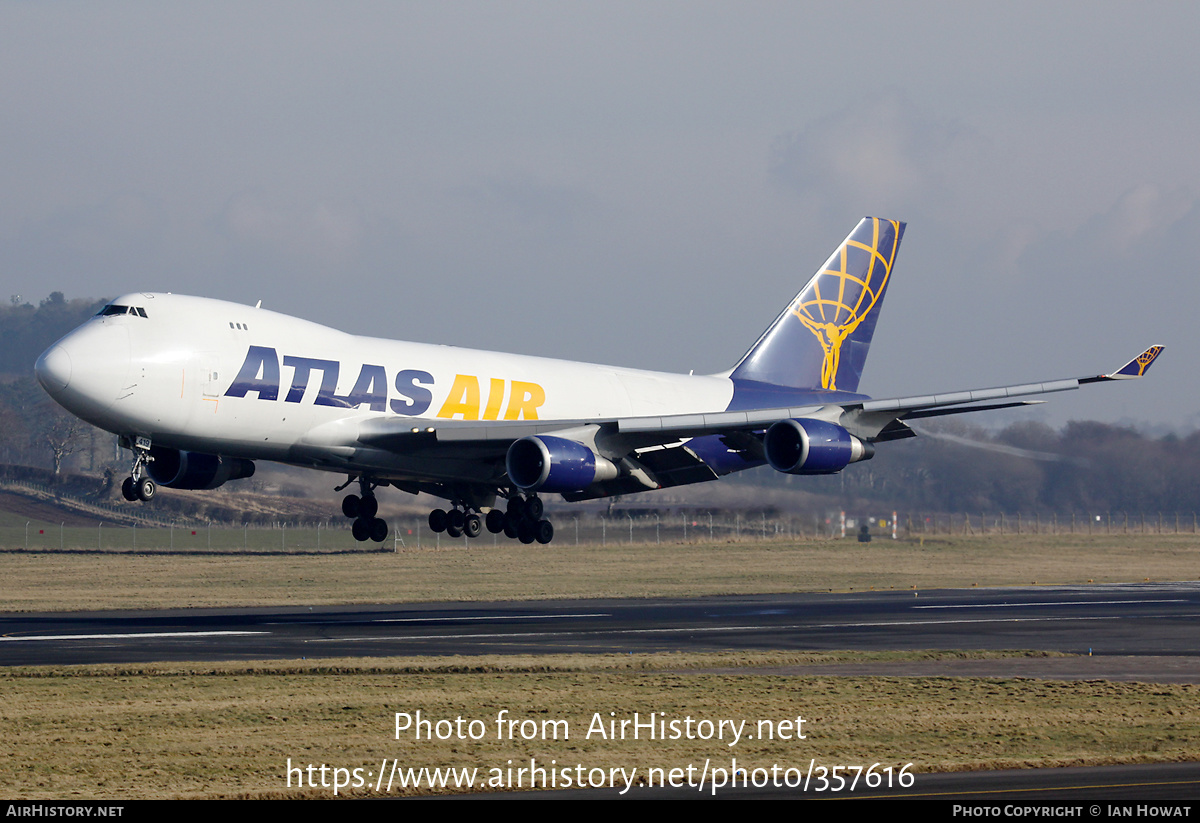 Aircraft Photo of N419MC | Boeing 747-48EF/SCD | Atlas Air | AirHistory.net #357616