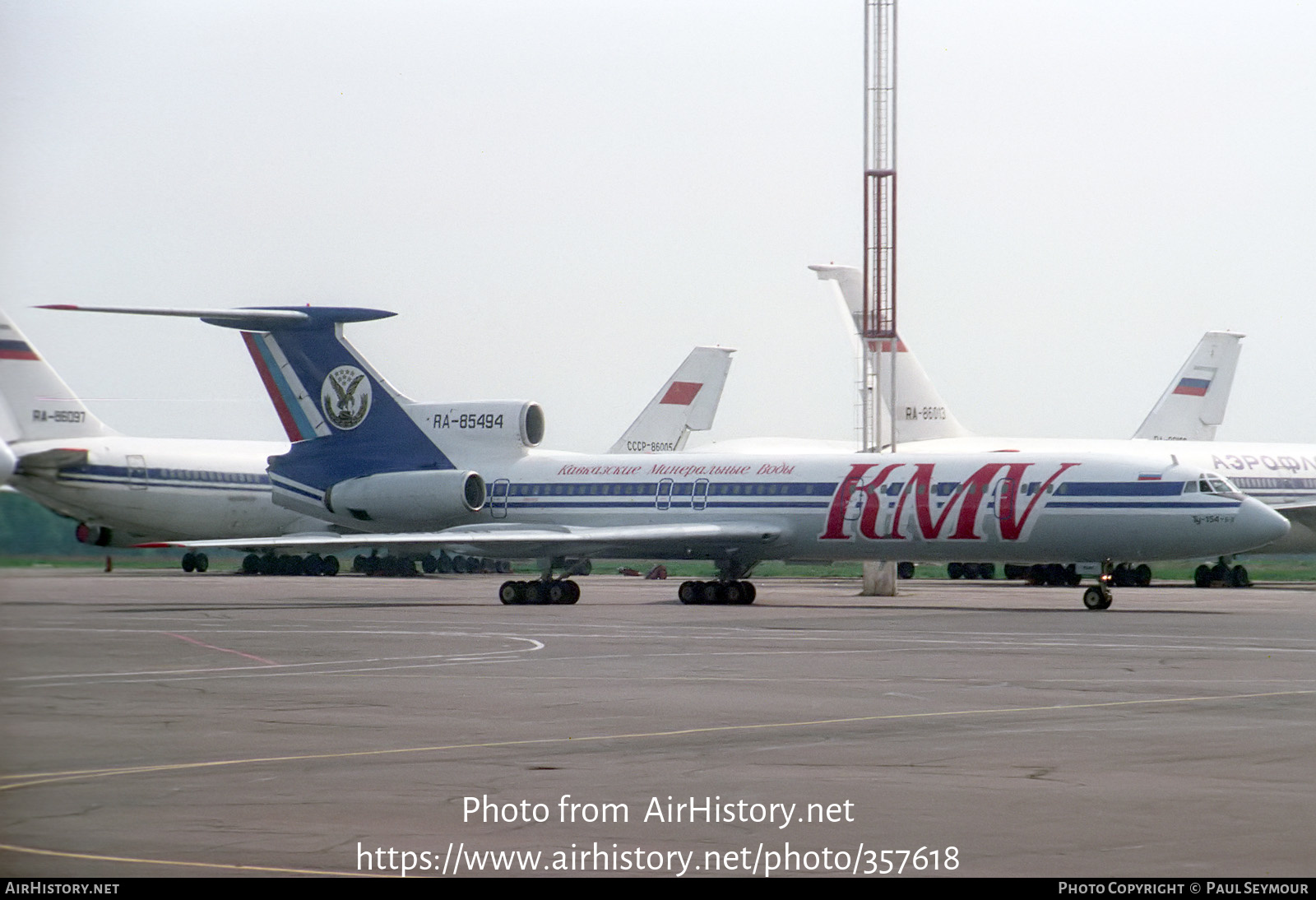 Aircraft Photo of RA-85494 | Tupolev Tu-154B-2 | KMV - Kavkazskie Mineralnye Vody | AirHistory.net #357618
