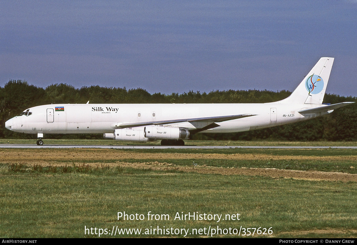 Aircraft Photo of 4K-AZ25 | McDonnell Douglas DC-8-62(F) | Silk Way Airlines | AirHistory.net #357626