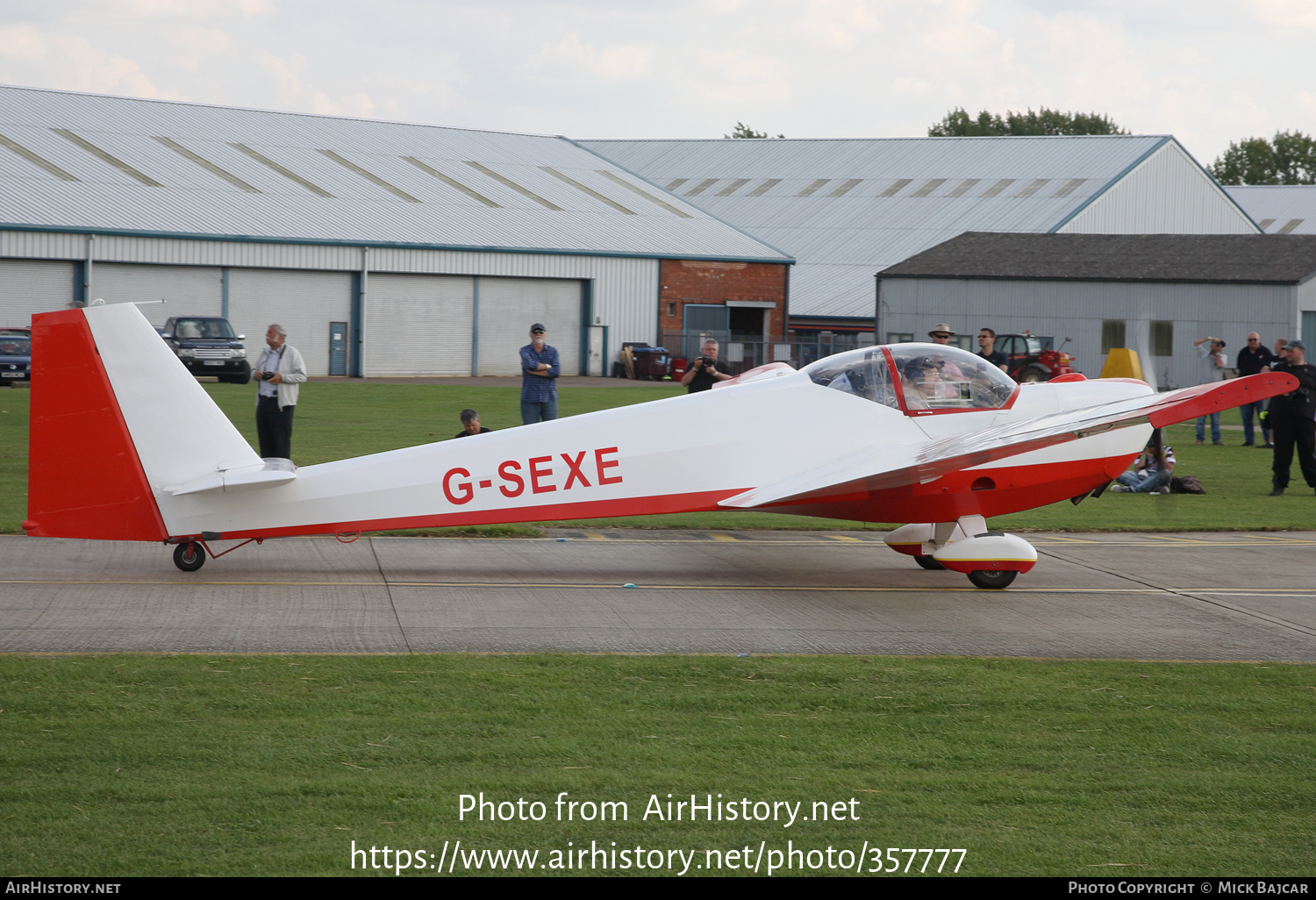 Aircraft Photo of G-SEXE | Scheibe SF-25C Falke | AirHistory.net #357777