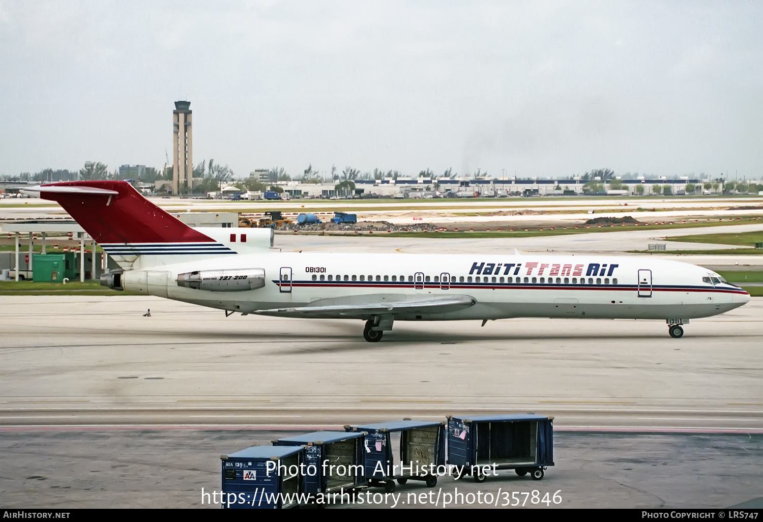 Aircraft Photo of OB-1301 / OB1301 | Boeing 727-247 | Haiti Trans Air | AirHistory.net #357846