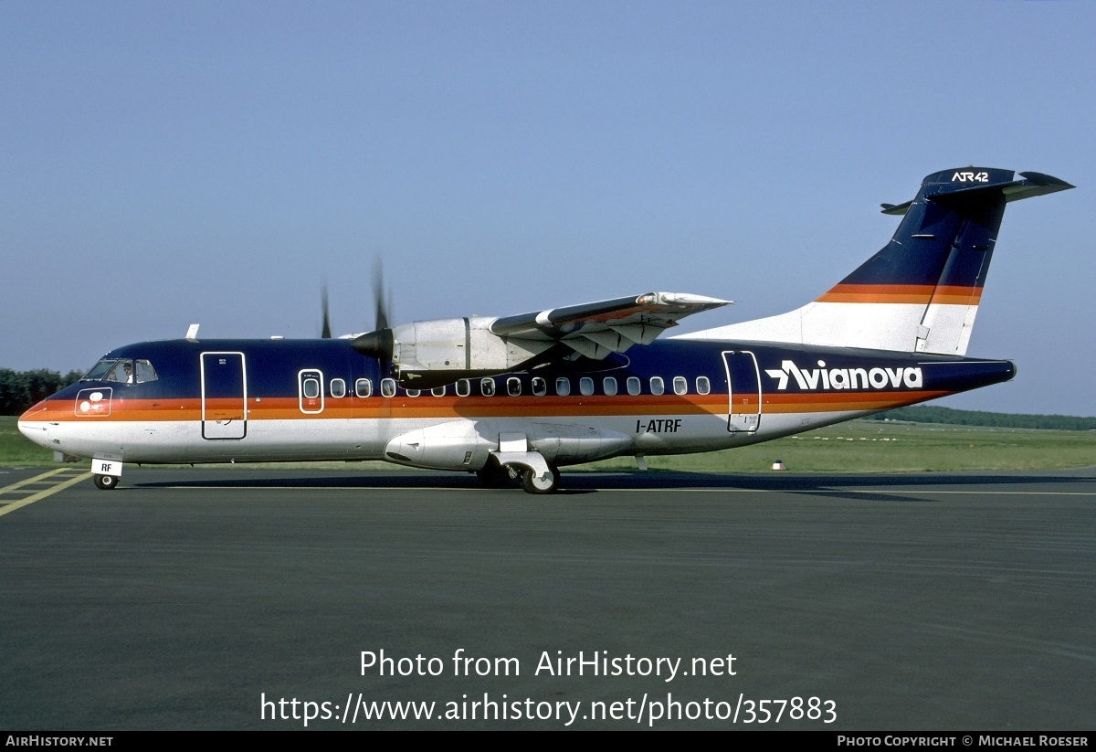 Aircraft Photo of I-ATRF | ATR ATR-42-300 | Avianova | AirHistory.net #357883