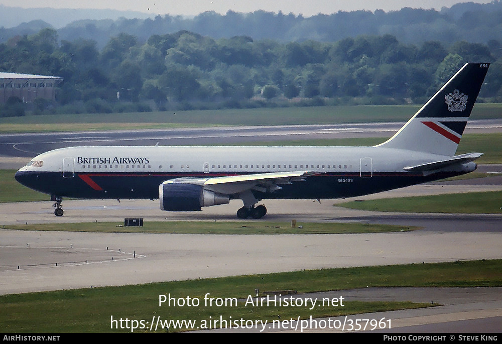 Aircraft Photo of N654US | Boeing 767-2B7/ER | British Airways | AirHistory.net #357961