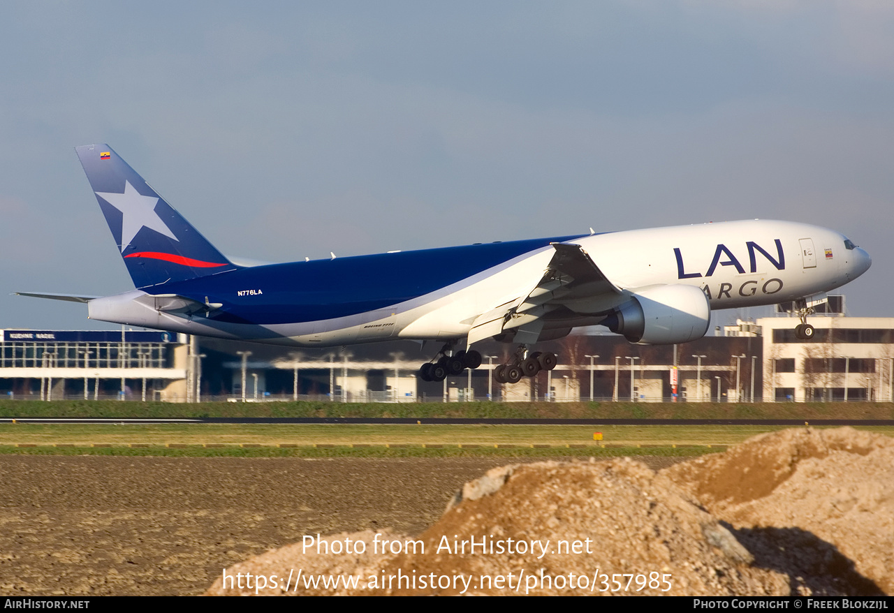 Aircraft Photo of N776LA | Boeing 777-F16 | LAN Cargo | AirHistory.net #357985