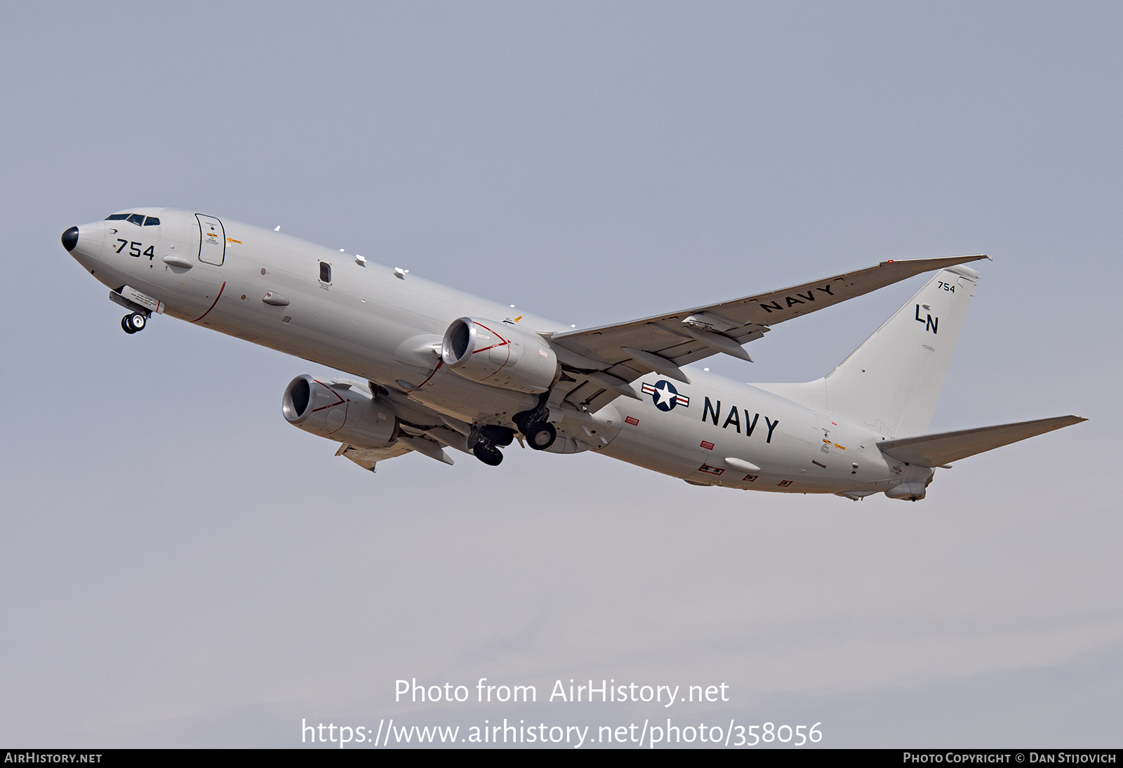 Aircraft Photo of 168754 | Boeing P-8A Poseidon | USA - Navy | AirHistory.net #358056