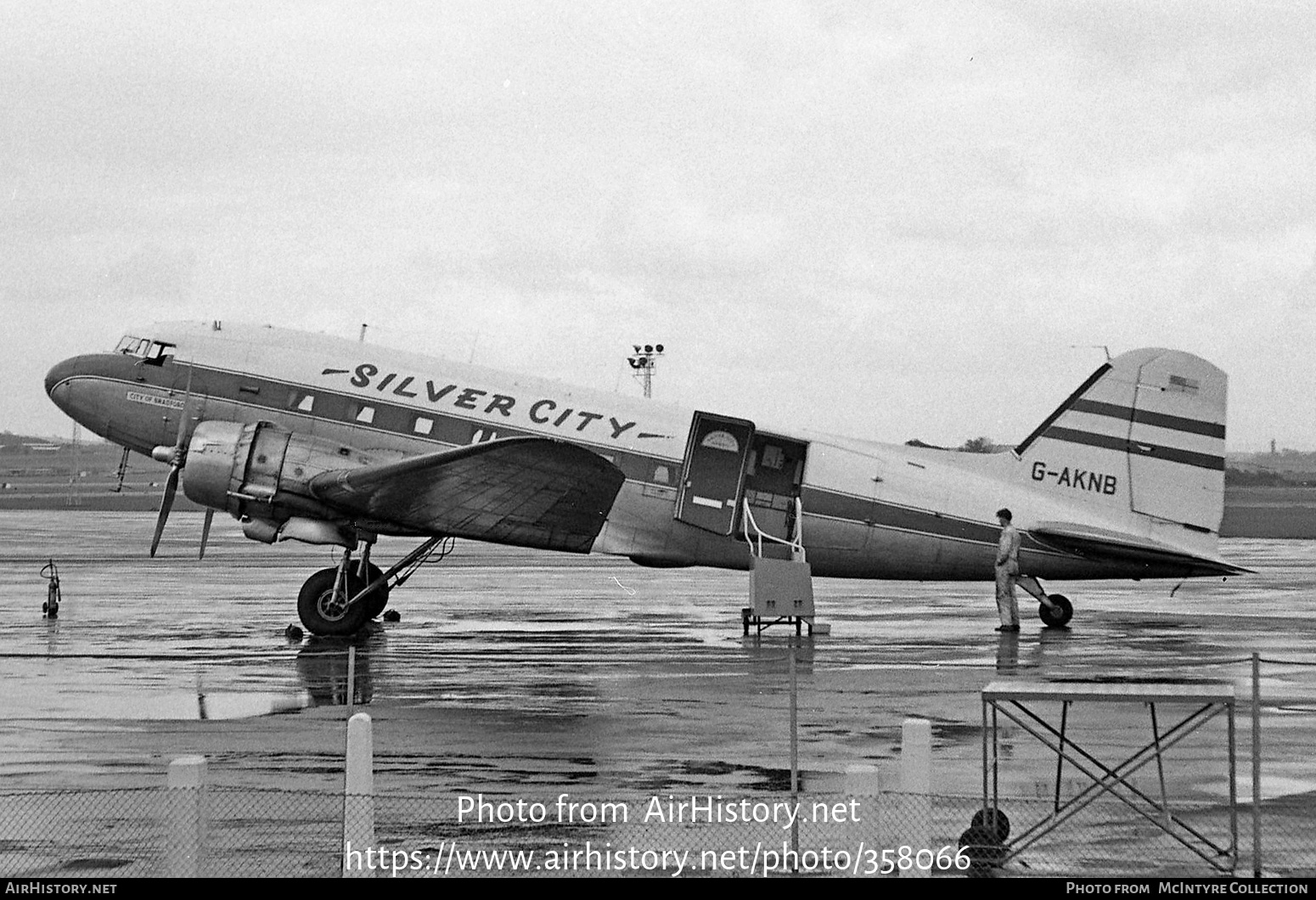 Aircraft Photo of G-AKNB | Douglas C-47A Skytrain | Silver City Airways | AirHistory.net #358066