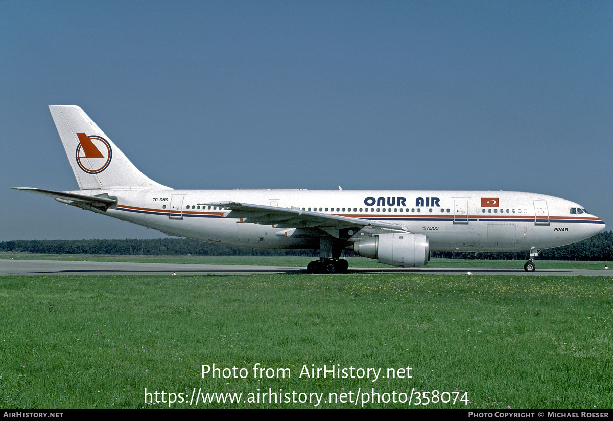 Aircraft Photo of TC-ONK | Airbus A300B4-103 | Onur Air | AirHistory.net #358074