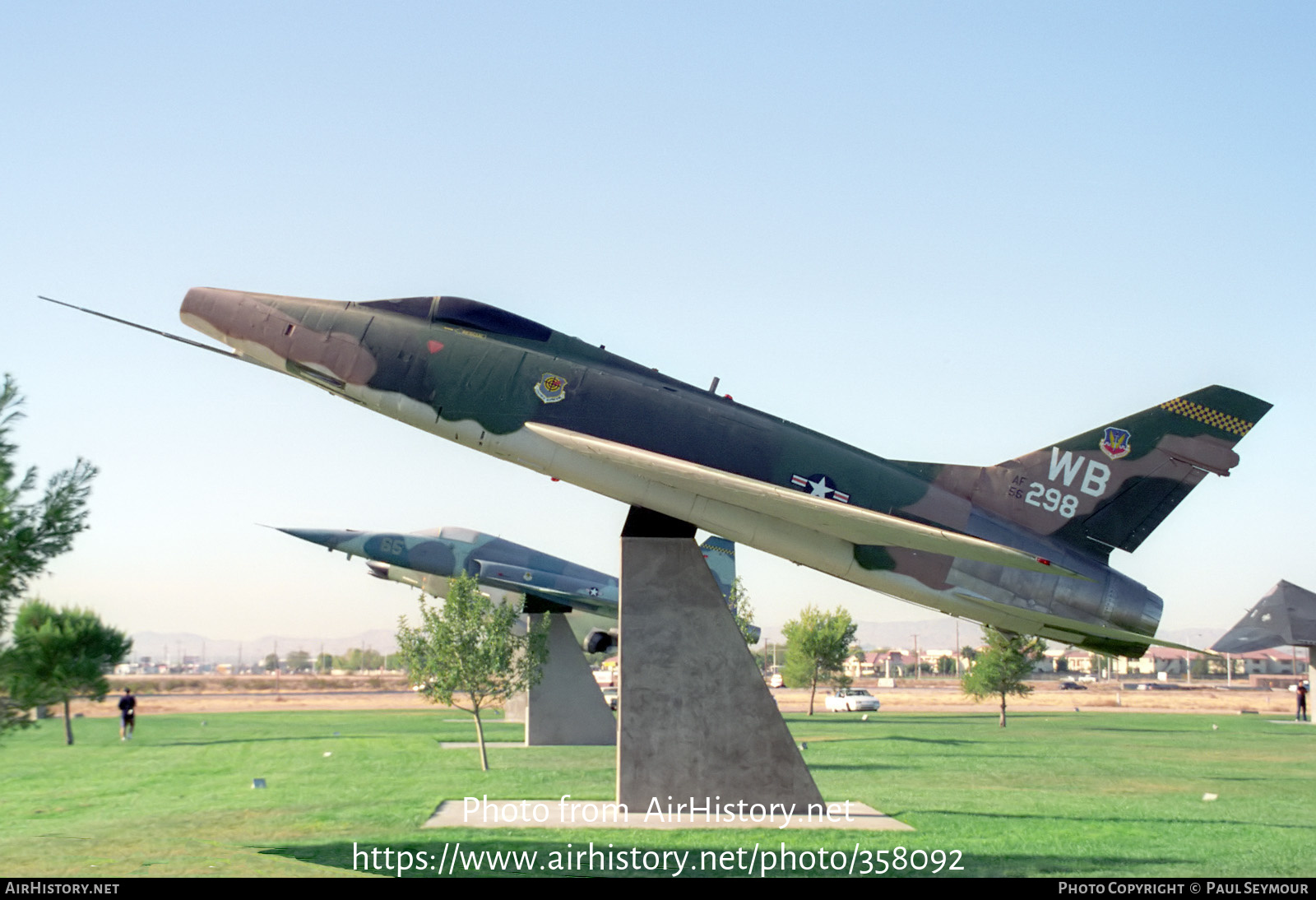 Aircraft Photo of 56-298 | North American F-100D Super Sabre | USA - Air Force | AirHistory.net #358092