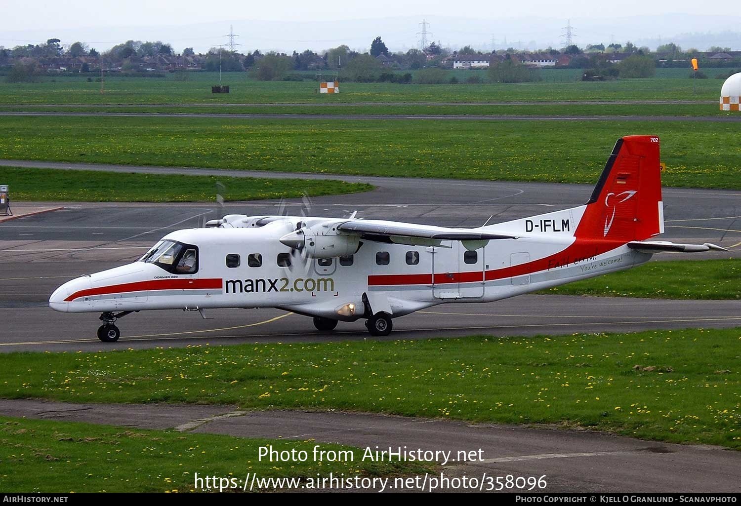 Aircraft Photo of D-IFLM | Dornier 228-202 | Manx2 Airlines | AirHistory.net #358096