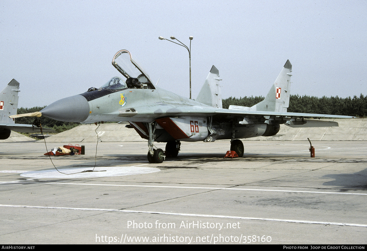 Aircraft Photo of 66 | Mikoyan-Gurevich MiG-29A (9-12A) | Poland - Air Force | AirHistory.net #358160