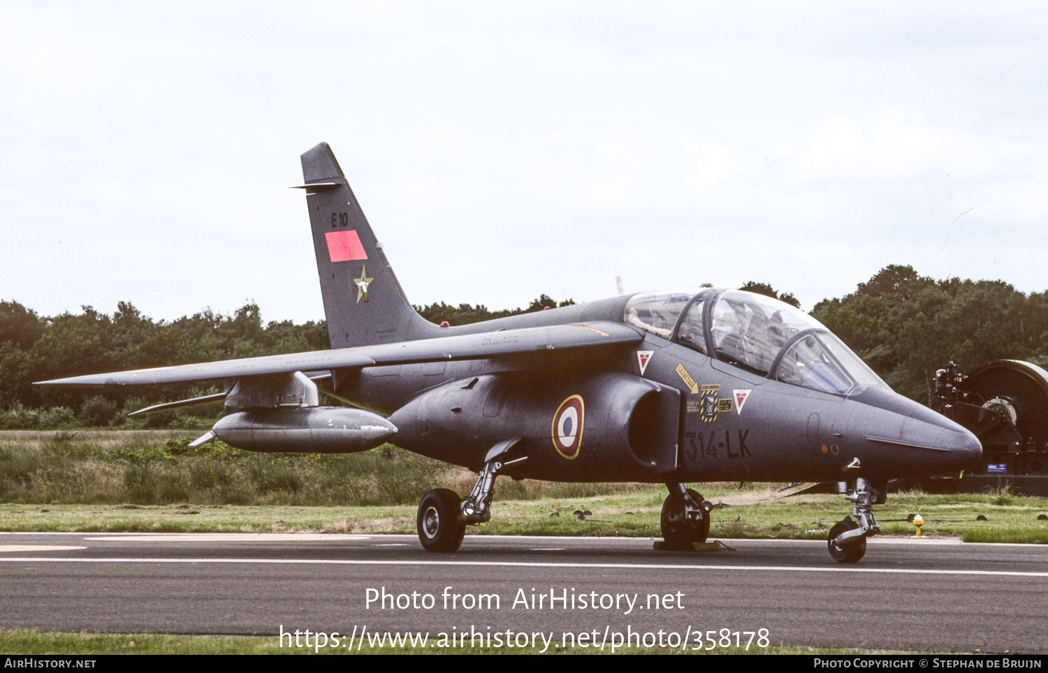 Aircraft Photo of E10 | Dassault-Dornier Alpha Jet E | France - Air Force | AirHistory.net #358178