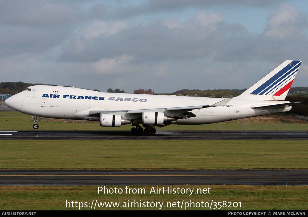 Aircraft Photo of F-GIUD | Boeing 747-428F/ER/SCD | Air France Cargo | AirHistory.net #358201