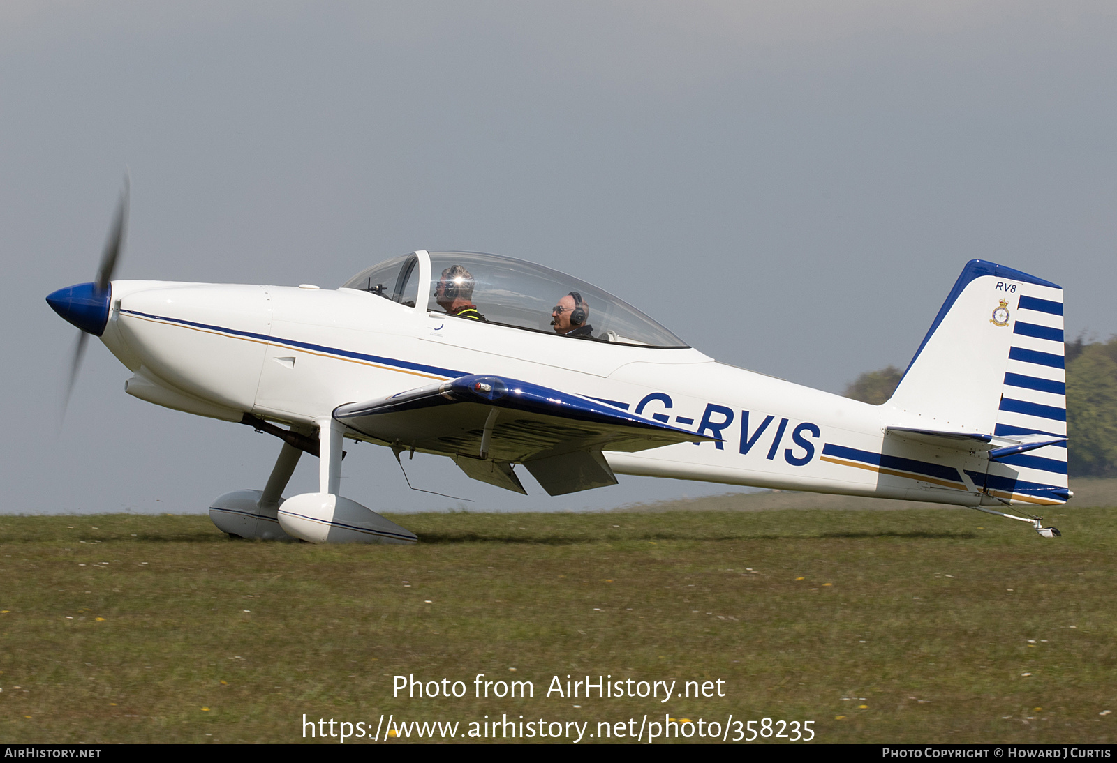 Aircraft Photo of G-RVIS | Van's RV-8 | AirHistory.net #358235