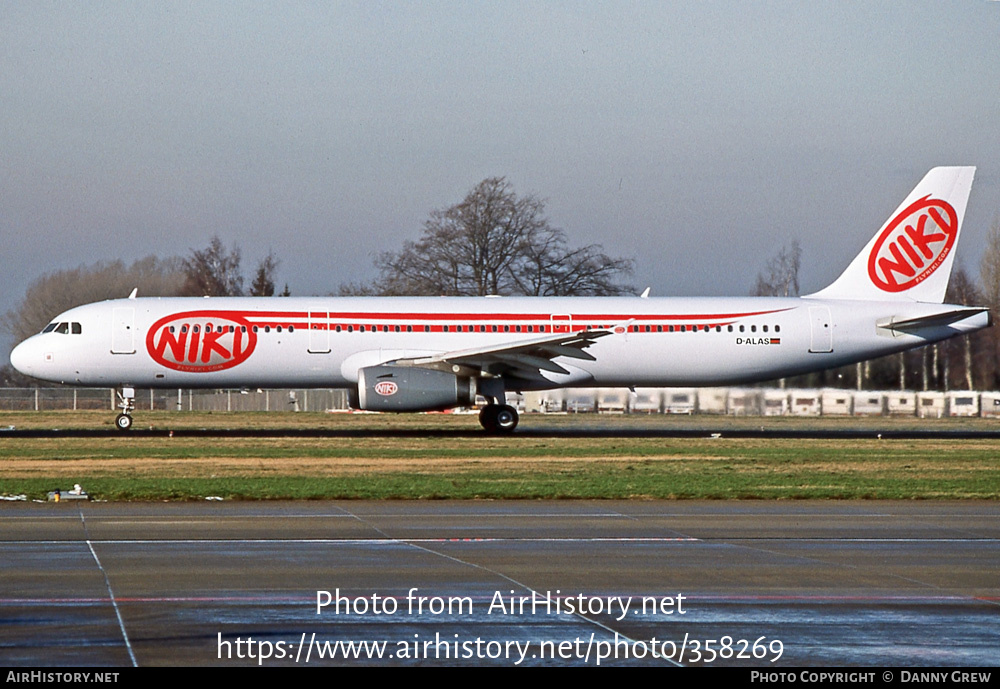 Aircraft Photo of D-ALAS | Airbus A321-231 | Niki | AirHistory.net #358269