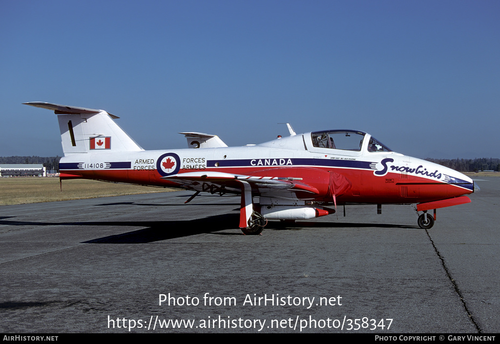 Aircraft Photo of 114108 | Canadair CT-114 Tutor (CL-41A) | Canada - Air Force | AirHistory.net #358347