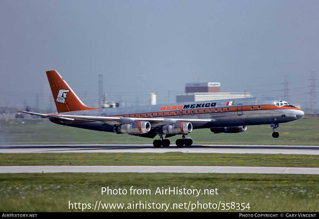 Aircraft Photo of XA-DOD | Douglas DC-8-51 | AeroMéxico | AirHistory.net #358354