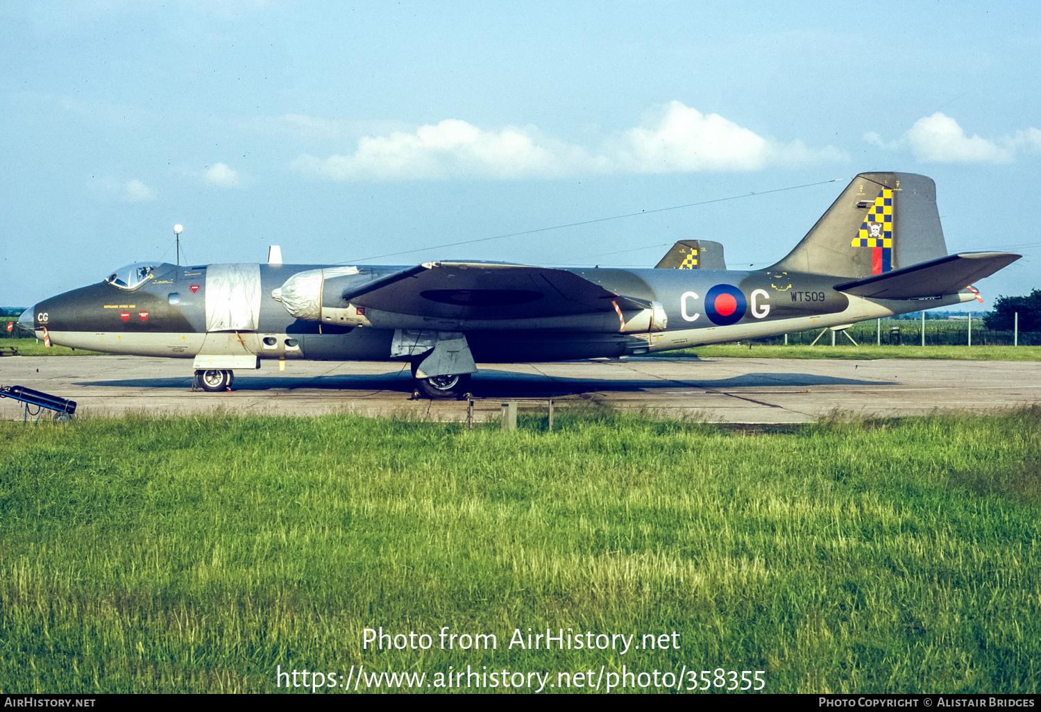 Aircraft Photo of WT509 | English Electric Canberra PR7 | UK - Air Force | AirHistory.net #358355