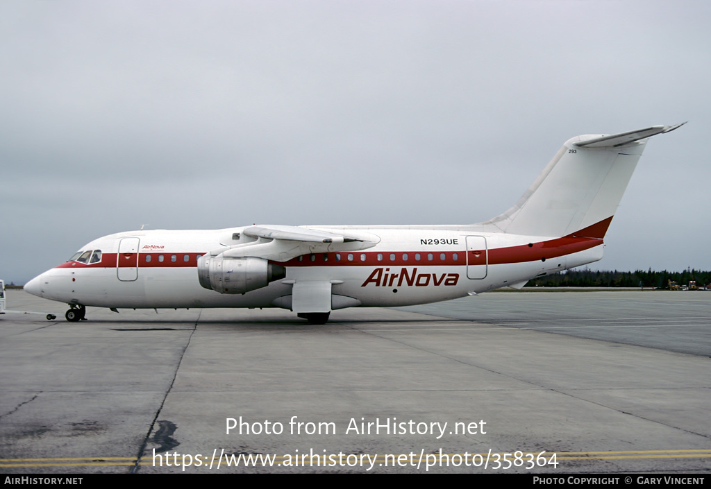 Aircraft Photo of N293UE | British Aerospace BAe-146-200 | Air Nova | AirHistory.net #358364