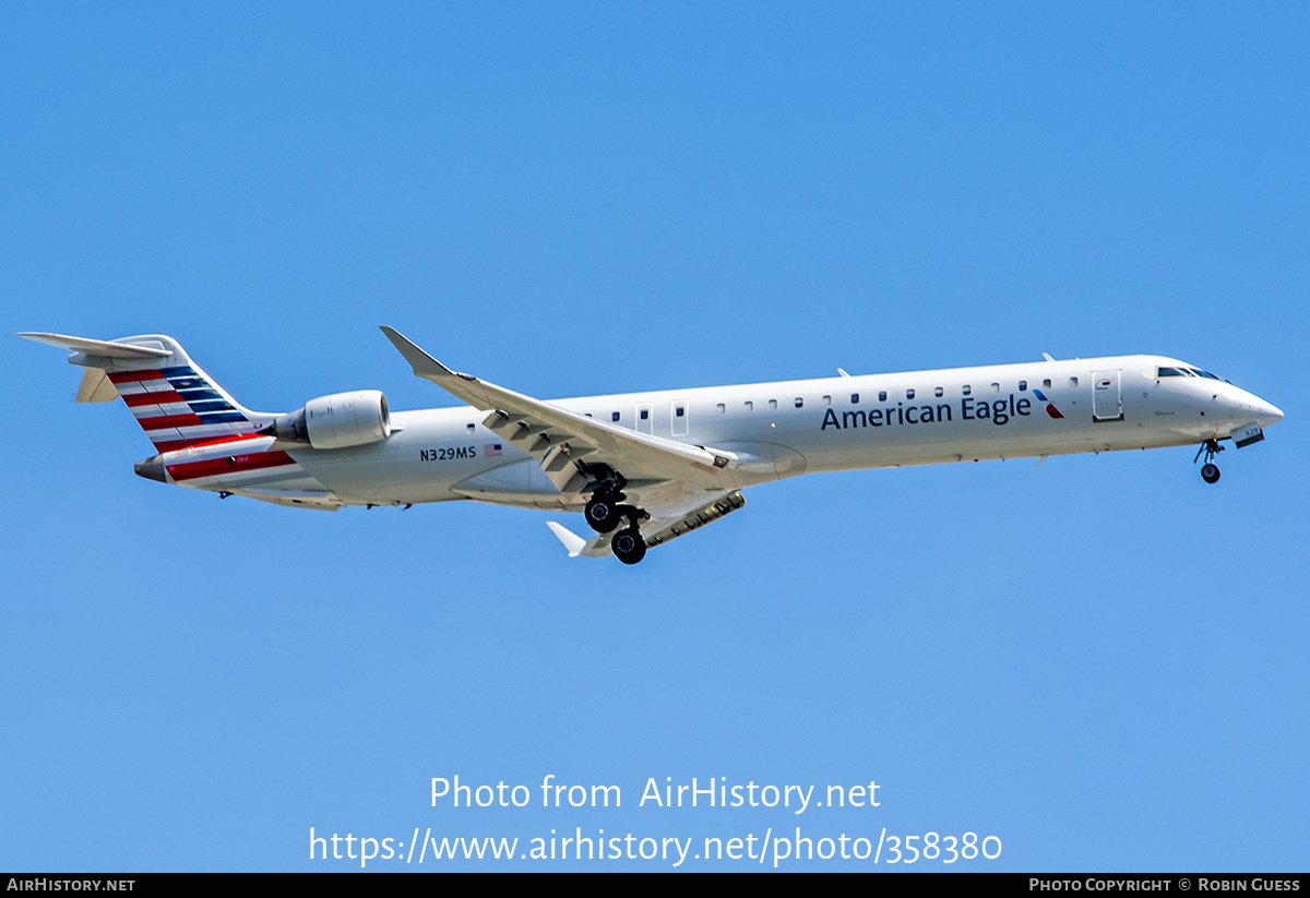 Aircraft Photo of N329MS | Bombardier CRJ-900ER (CL-600-2D24) | American Eagle | AirHistory.net #358380