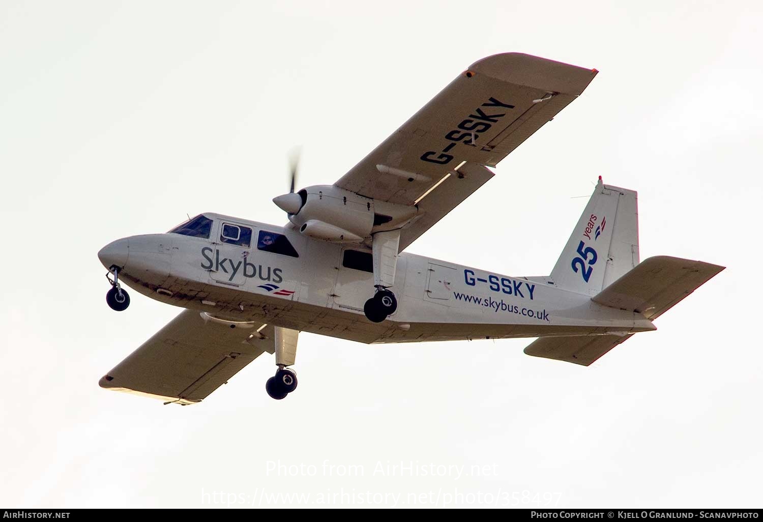 Aircraft Photo of G-SSKY | Pilatus Britten-Norman BN-2B-26 Islander | Isles of Scilly Skybus | AirHistory.net #358497