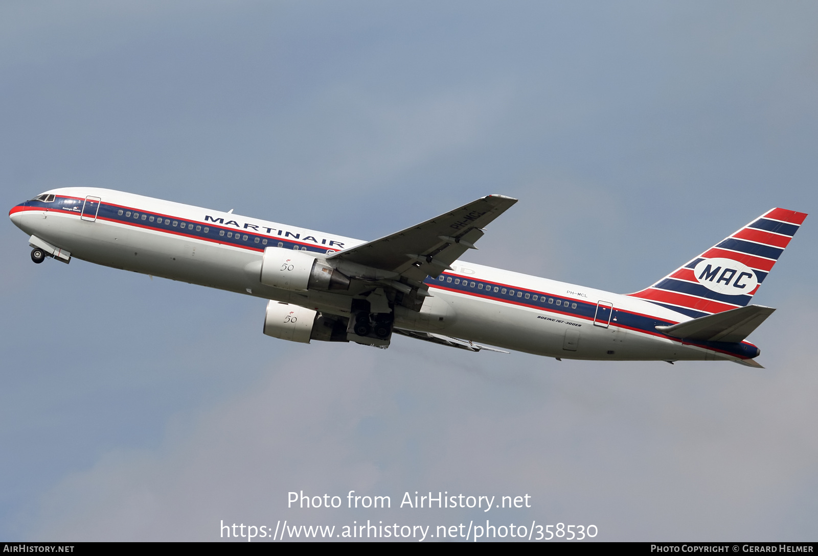 Aircraft Photo of PH-MCL | Boeing 767-31A/ER | Martinair | Martinair Holland | AirHistory.net #358530