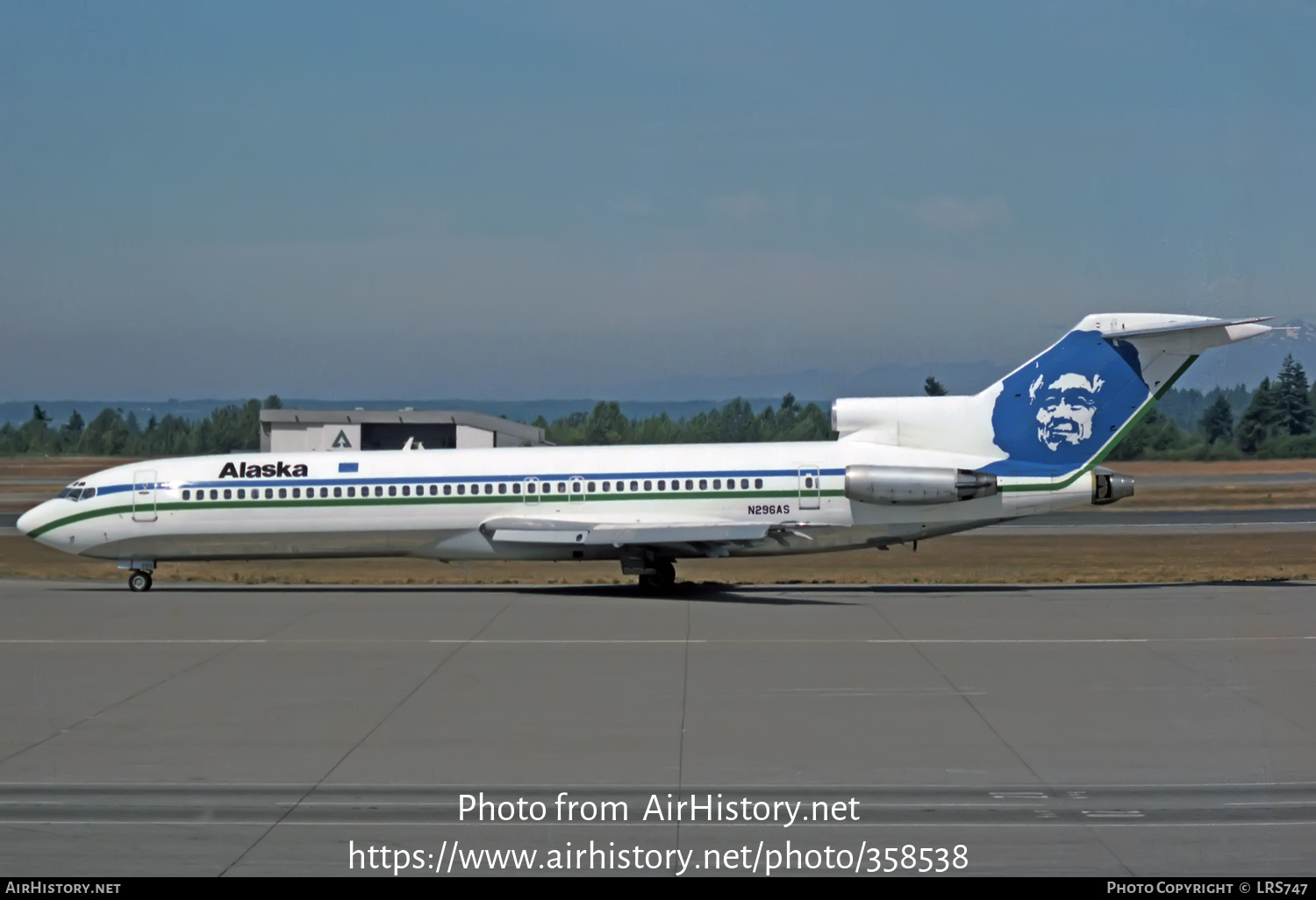 Aircraft Photo of N296AS | Boeing 727-212/Adv | Alaska Airlines | AirHistory.net #358538