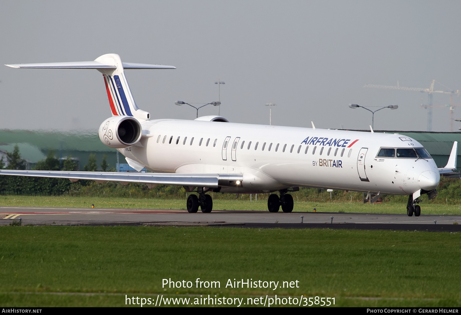 Aircraft Photo of F-HMLD | Bombardier CRJ-1000EL NG (CL-600-2E25) | Air France | AirHistory.net #358551