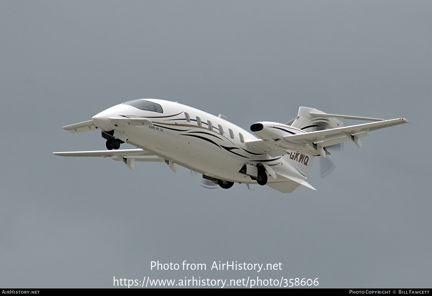 Aircraft Photo of C-GKWQ | Piaggio P-180 Avanti | AirHistory.net #358606