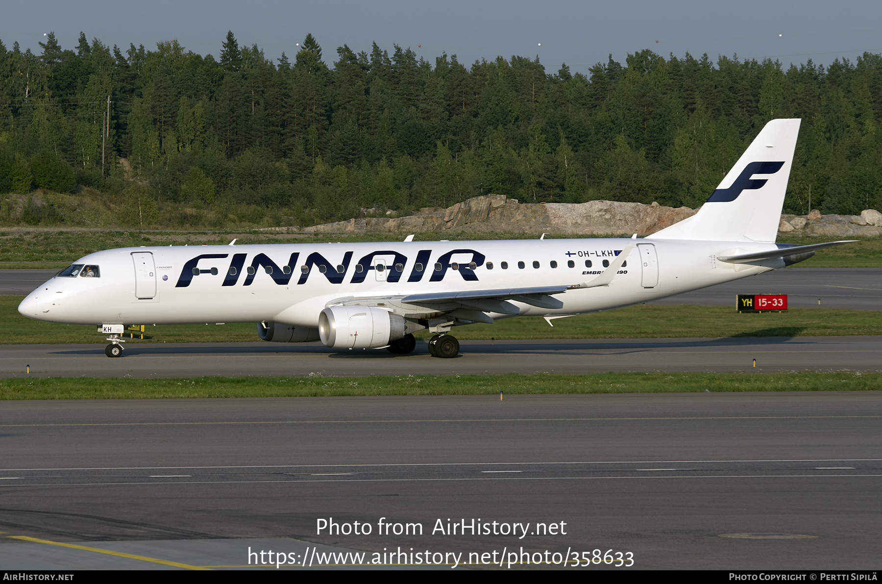 Aircraft Photo of OH-LKH | Embraer 190LR (ERJ-190-100LR) | Finnair | AirHistory.net #358633