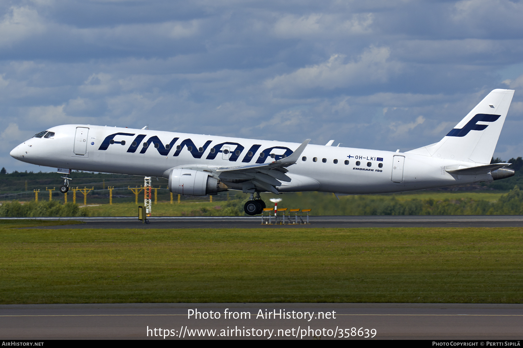 Aircraft Photo of OH-LKI | Embraer 190LR (ERJ-190-100LR) | Finnair | AirHistory.net #358639