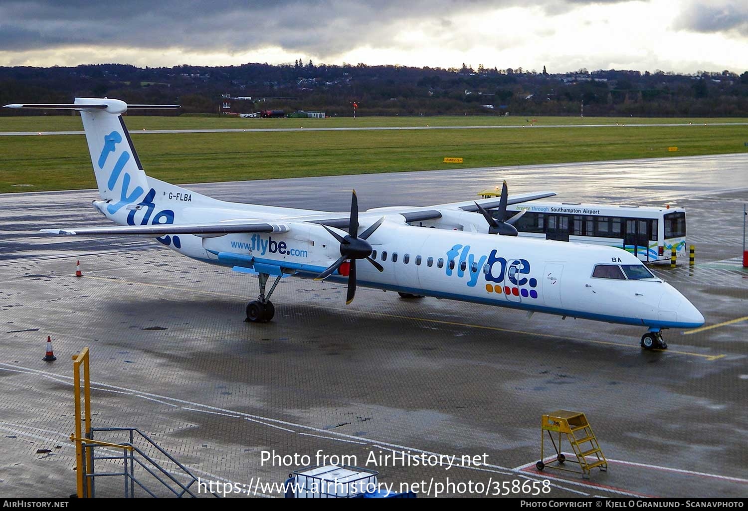 Aircraft Photo of G-FLBA | Bombardier DHC-8-402 Dash 8 | Flybe | AirHistory.net #358658