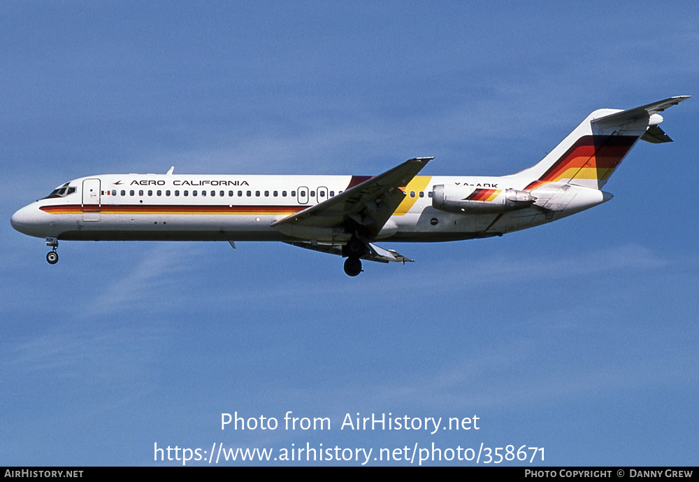 Aircraft Photo of XA-ADK | McDonnell Douglas DC-9-32 | Aero California | AirHistory.net #358671