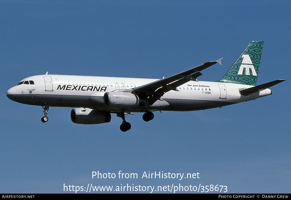 Aircraft Photo of F-OHMK | Airbus A320-231 | Mexicana | AirHistory.net #358673