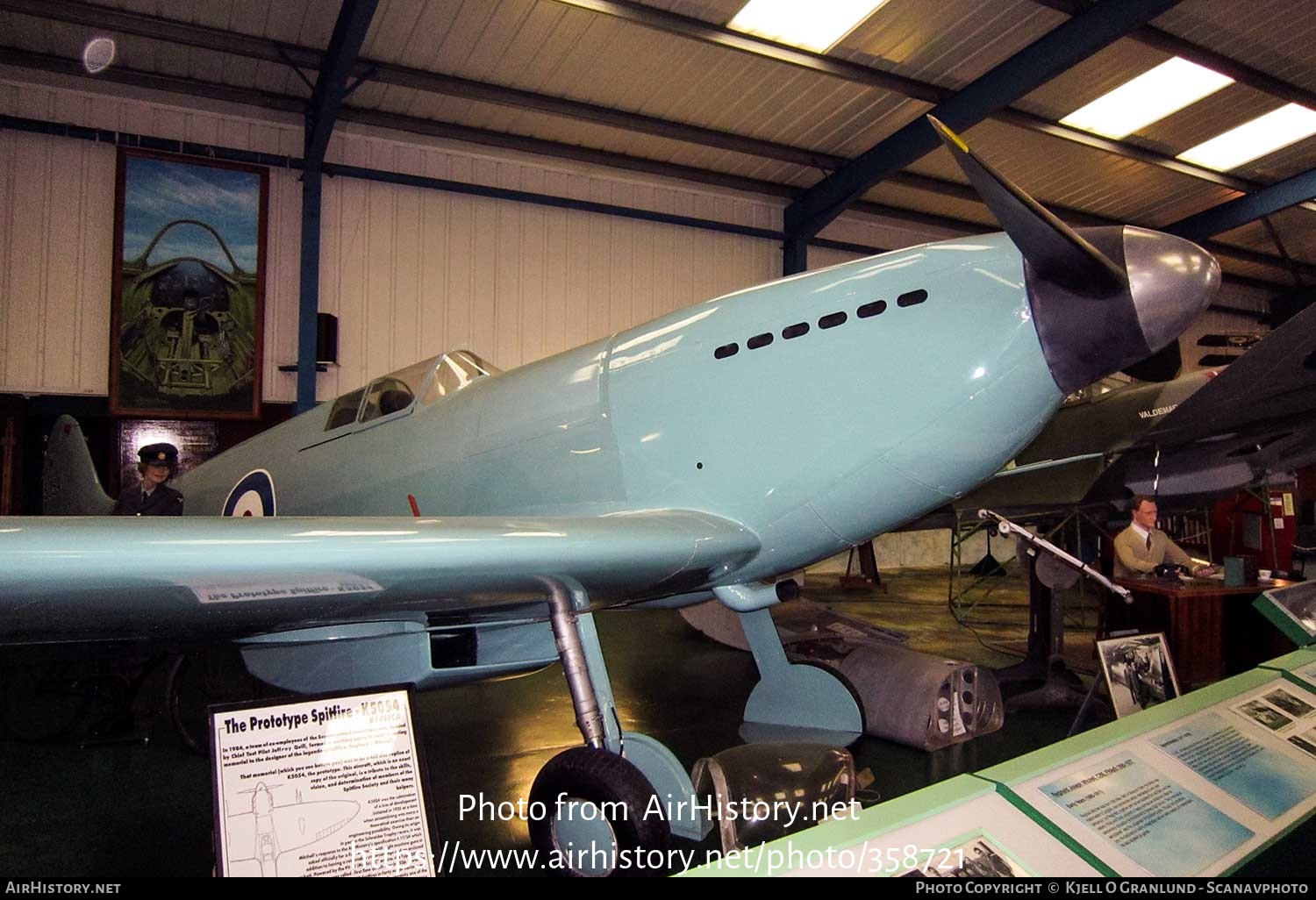 Aircraft Photo of K5054 | Supermarine 300 Spitfire Mk1 (replica) | UK - Air Force | AirHistory.net #358721